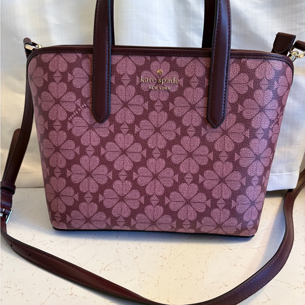 Kate Spade Signature Flower small satchel/crossbody
